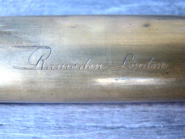A RARE 18th century five-draw telescope made by JESSE RAMSDEN, Instrument Maker to His Majesty, King George III, circa 1780 — image 2